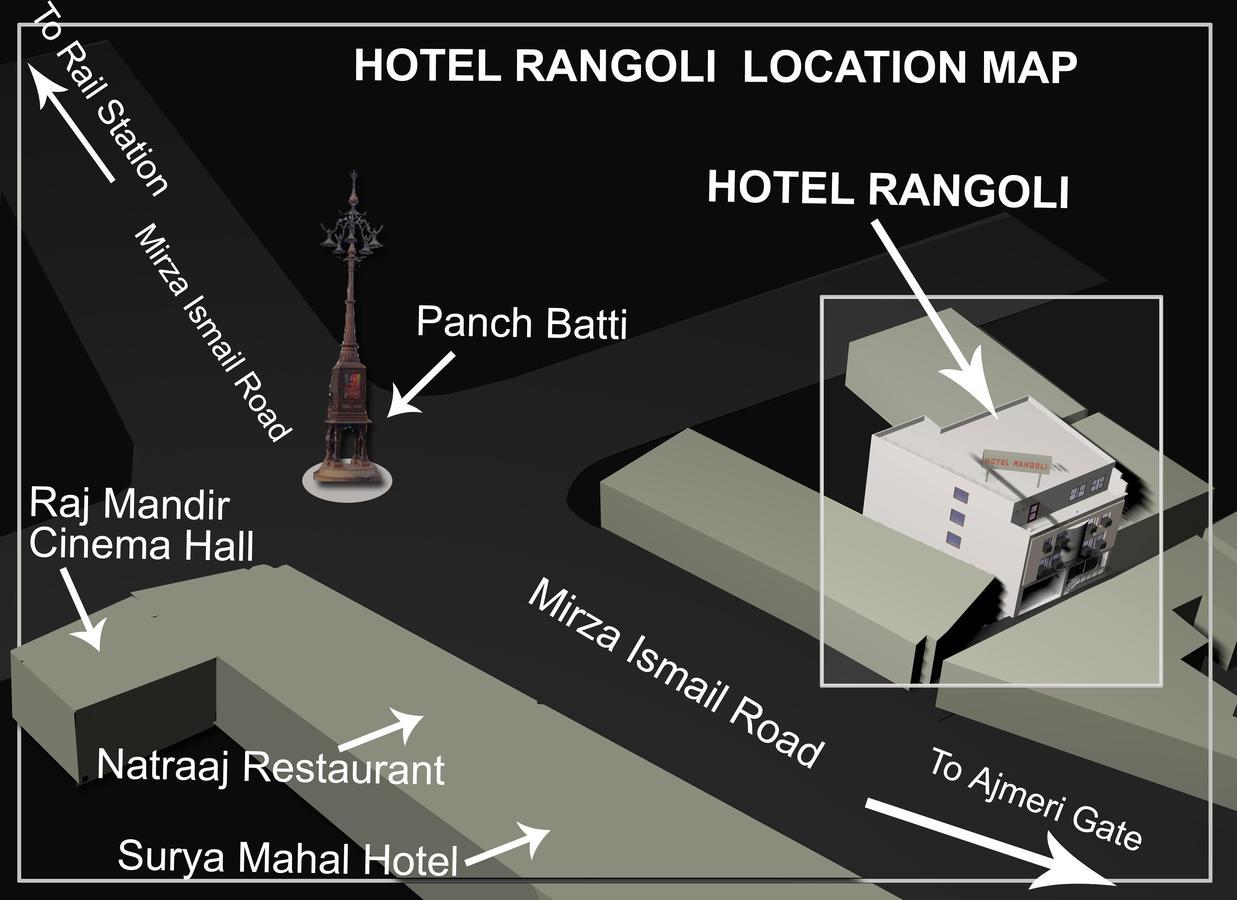 Hotel Rangoli Jaipur Luaran gambar